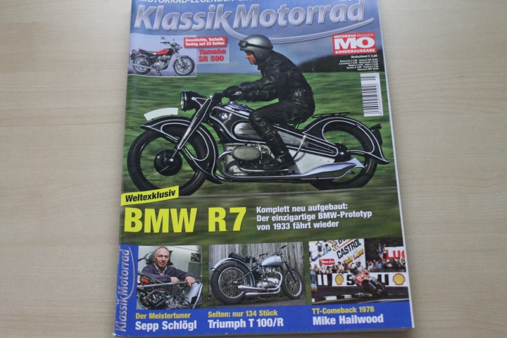 Deckblatt MO Klassik Motorrad (03/2008)